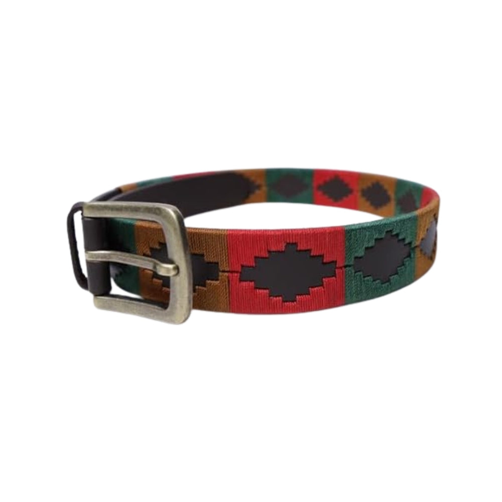 Sezamia Unisex Argentina Premium Leather Polo Belt | Handcrafted, Elegant, Durable, & Adjustable Fit (Multicolor)