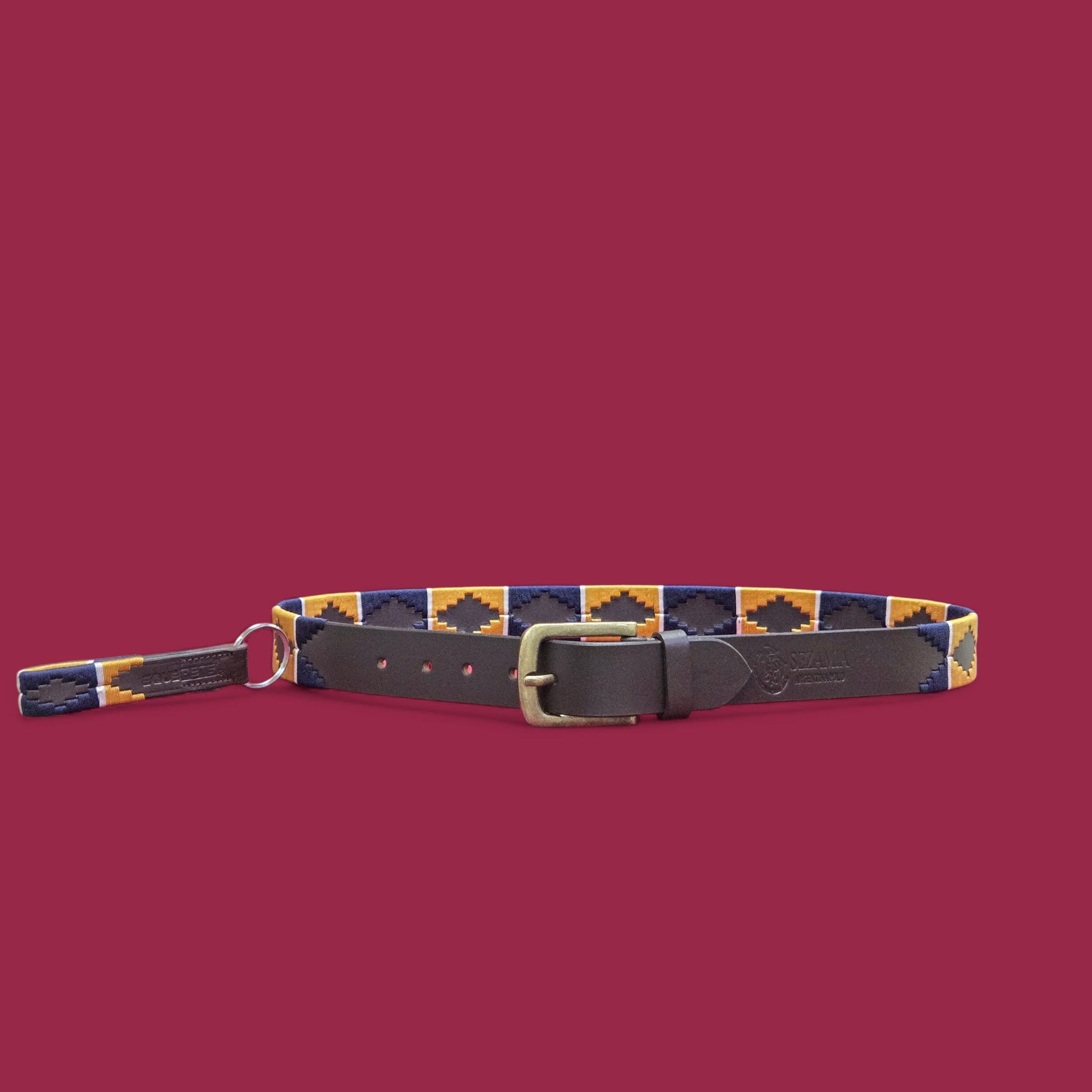 Sezamia Argentina Polo Leather Belt